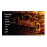 large heavy duty construction equipment business card