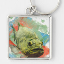 Large Mouth Bass Keychains