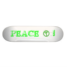 large_peace_symbol, PEACE, ! Skate Board Decks