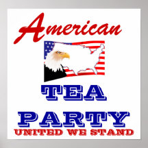 Large Poster TEA PARTY!!