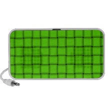 Large Weave - Bright Green PC Speakers