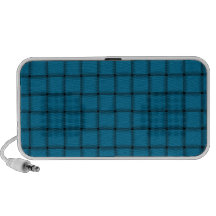 Large Weave - Cerulean iPhone Speakers
