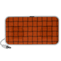 Large Weave - Tangelo Portable Speaker