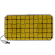 Large Weave - Tangerine Yellow Mini Speaker