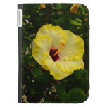Large Yellow Hibiscus Flower Cases For Kindle