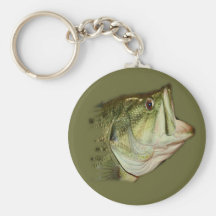 LargeMouth Bass from FishHeads Collection Keychains