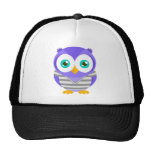 Larry the Purple Owl (Original) Mesh Hat