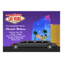 Las Vegas Bachelorette Party Invitation