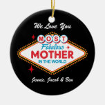 Las Vegas Fabulous Mum Personalised Ornament