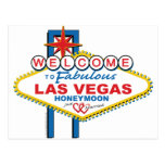 Las Vegas Honeymoon Post Card