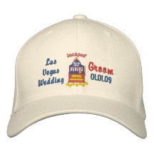 Las Vegas Jackpot - Groom Embroidered Hats