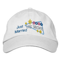 Las Vegas Just Married Baseball Cap