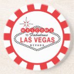 Las Vegas Poker Chip coasters