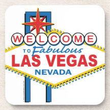 Las Vegas Retro Sign Coasters