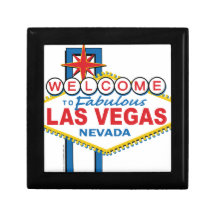 Las Vegas Retro Sign Jewelry Boxes