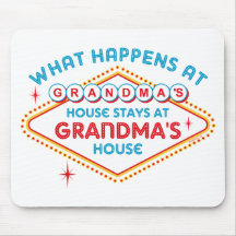 Las Vegas Stays At Grandma's Mousepad