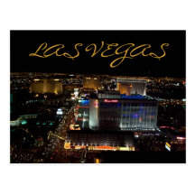Las Vegas strip Postcards