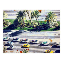 Las Vegas Traffic Postcard