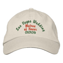Las Vegas Wedding - Matron of Honour Embroidered Baseball Caps