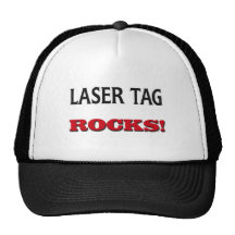 Laser Tag Rocks Trucker Hat