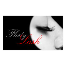 Lash Extensions, Lashes, Beauty, Cosmetology Salon Business Cards