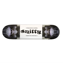 LASH skateboard Sniffy - design