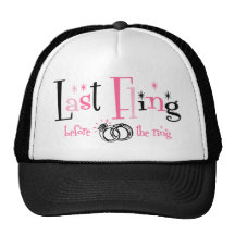 Last Fling Before The Ring Trucker Hat