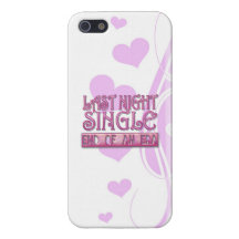 last night single bachelorette wedding party funny iPhone 5 case