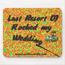 Last Resort DJ Tye Dye Mouse pad