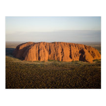 Late Afternoon Light on Uluru / Ayers Rock, Post Card