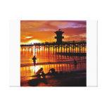 'Late Afternoon' on Canvas Stretched Canvas Print