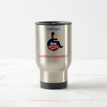 latest, LIBERALS, AMERICA'S HANDICAP Coffee Mug
