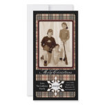 Lathrum Plaid Holiday Traditions Photo Card Template