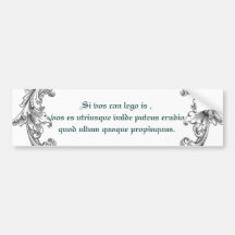 Latin upclose! bumper stickers