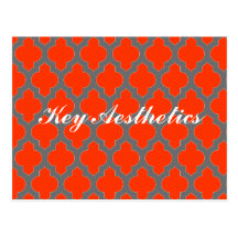 Lattice Postcard Invites