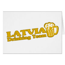 LATVIA GREETING CARD