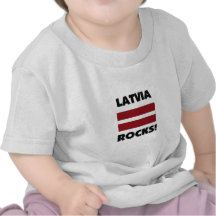 Latvia Rocks Tshirt