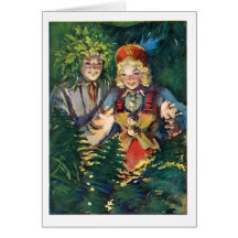 Latvian Summer solstice Card
