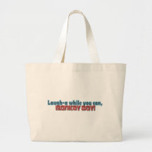 Laugh While You Can Monkey Boy Design Canvas Bag