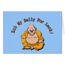Laughing Buddha Card