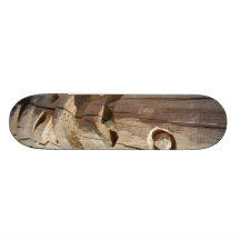 Laughing Totem Face Skateboard Deck