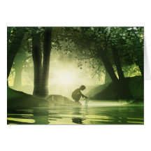 Launch greeting card