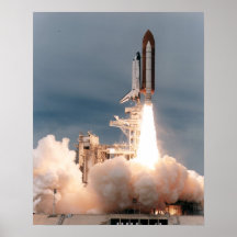 Launch of Space Shuttle Endeavour (STS-69) Print