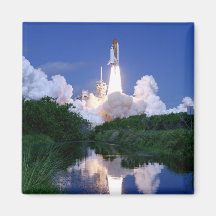 Launch of Space Shuttle Magnets