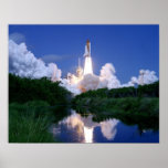 Launch of Space Shuttle Print