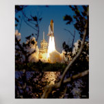 Launch of Space Shuttle STS-99 Posters