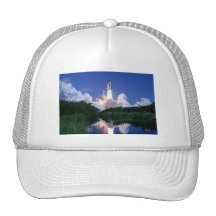 Launch of Space Shuttle Trucker Hat