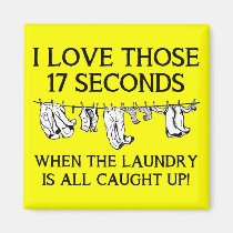 Laundry Day Funny Fridge Magnet magnets