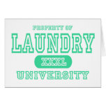 Laundry University Card
