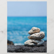 Lava Rock Coral Hawaii Ocean Tropical Beach Flyer Design